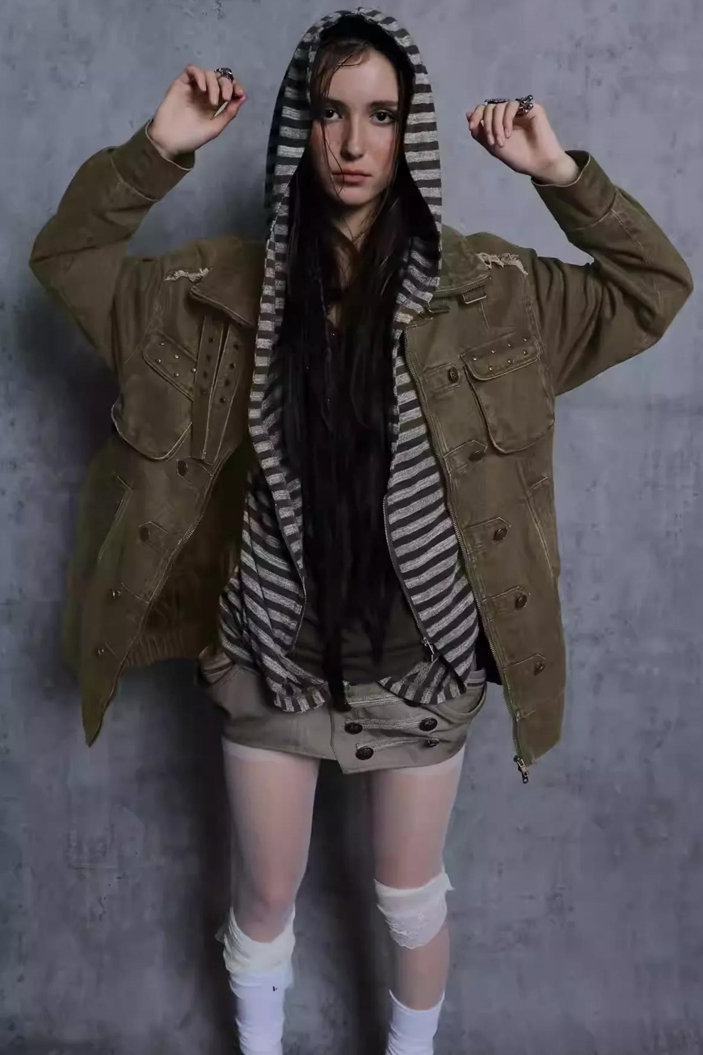 Autumn Original Puffy Cut Short Skirt