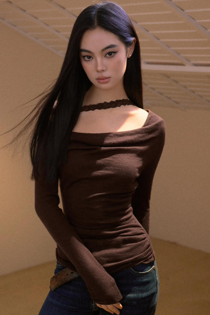 Pure Desire Off-Shoulder Sweater