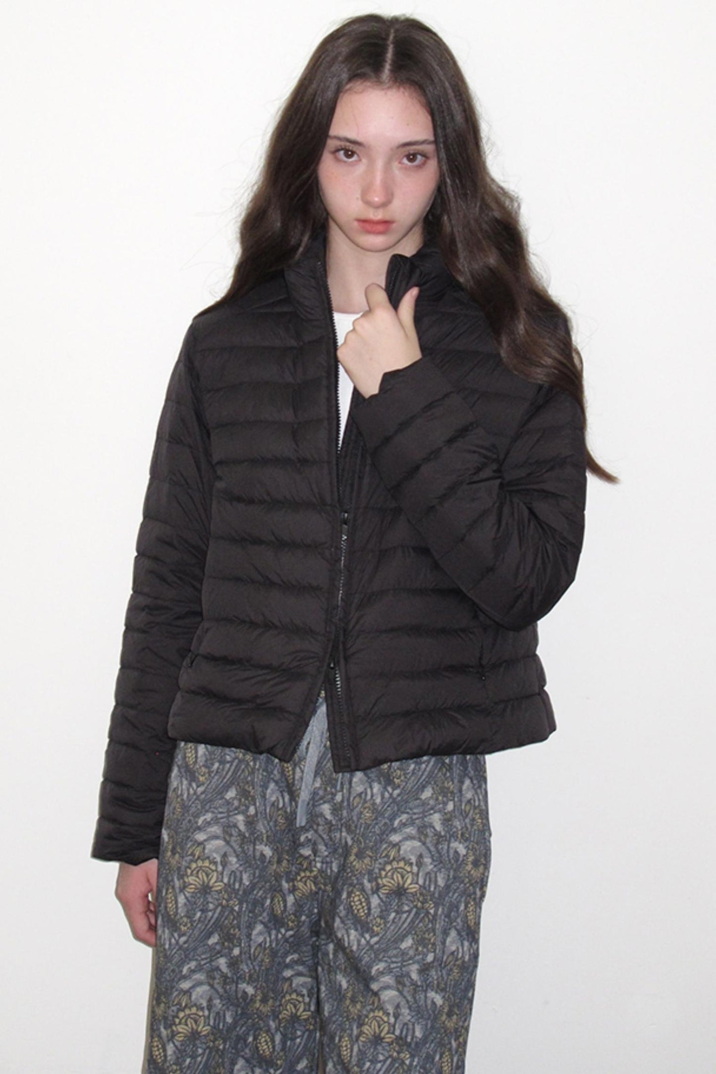 Satin Colorful Warm Jacket