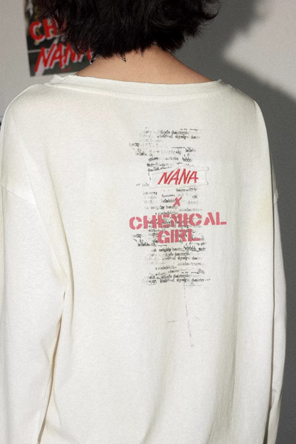 Vintage Distressed Printed Top
