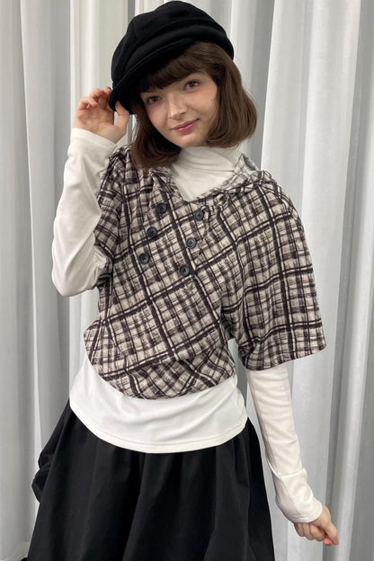 Striped Hooded Sweatshirt