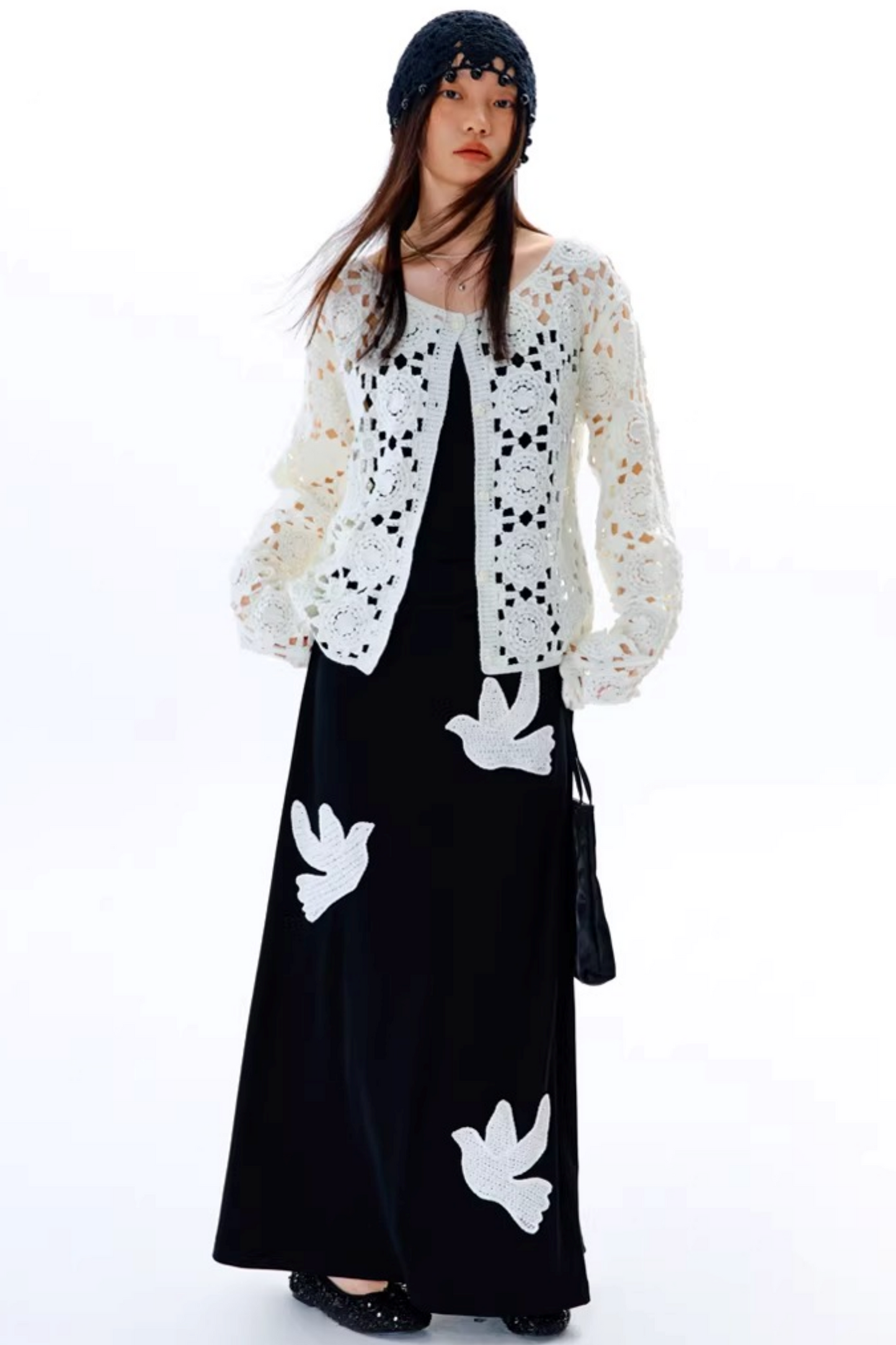 Floral Dream Häkeljacke