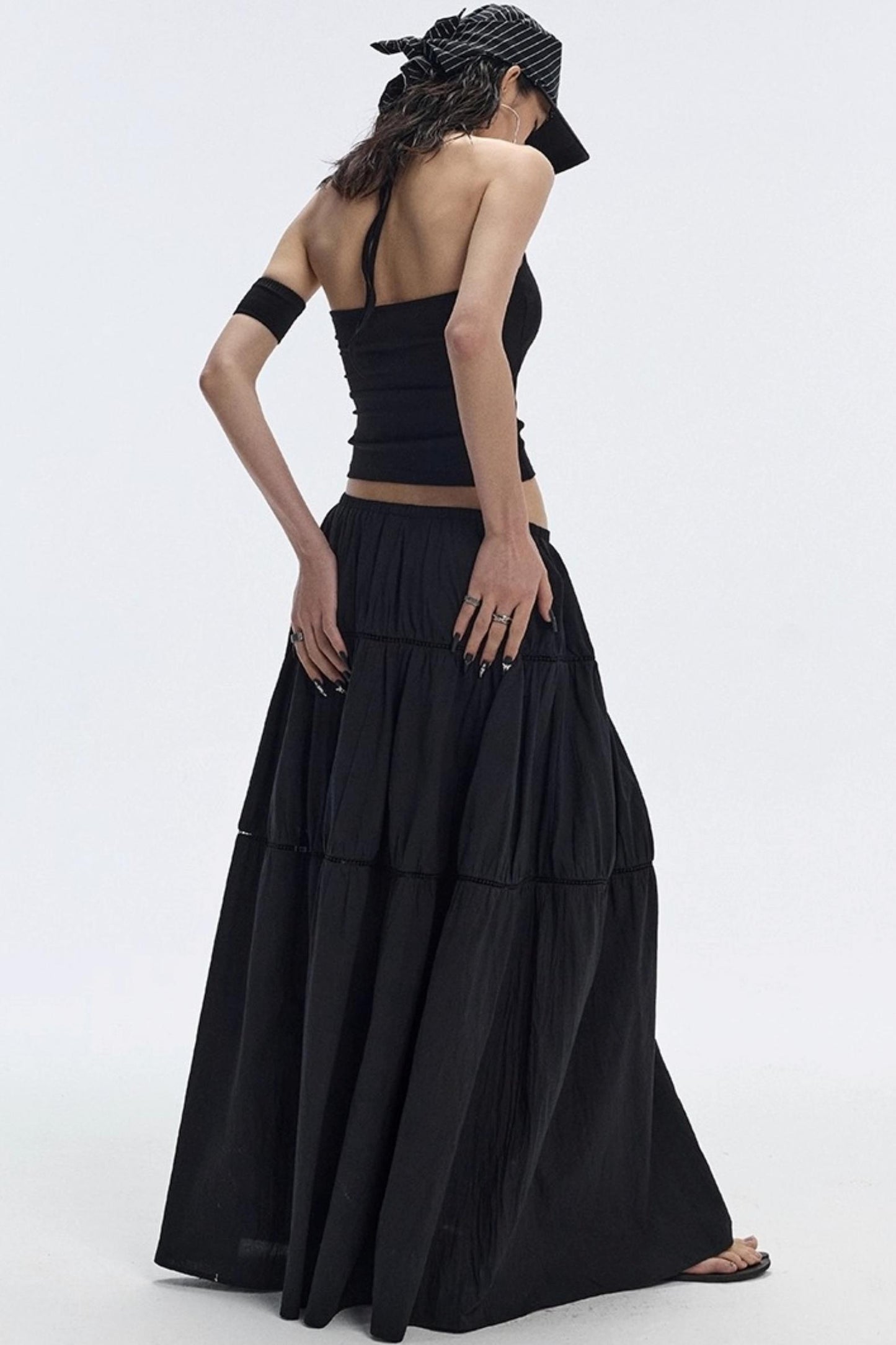 Deep Black Slim Vest