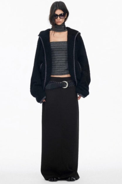 Versatile Slimming Straight Skirt