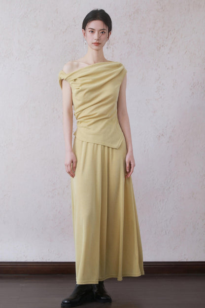 Lemon Luxe Swing Knit Set