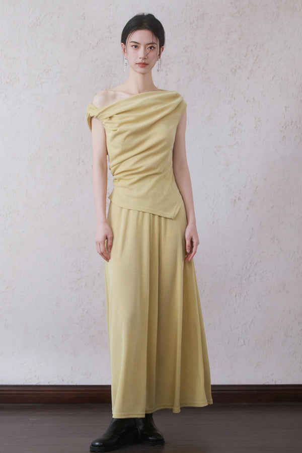 Lemon Luxe Swing Knit Set