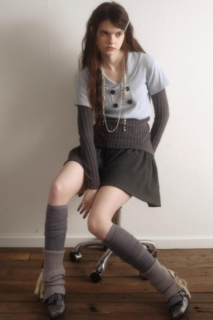 Vintage Sailor Knit Top