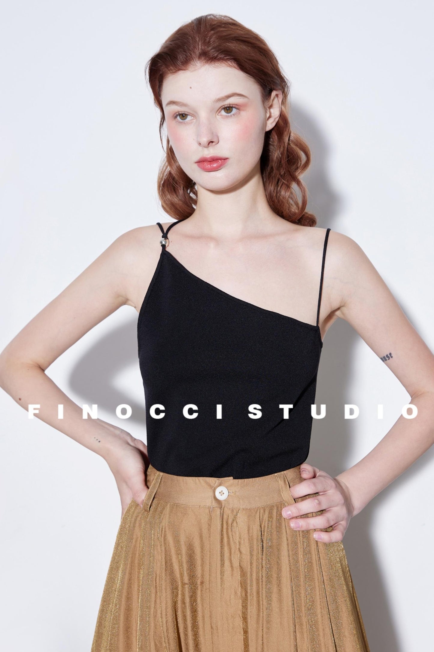 Summer Sparkling Knit Camisole