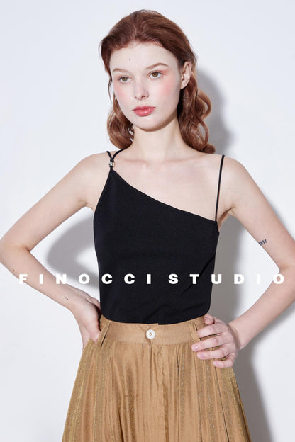 Summer Sparkling Knit Camisole