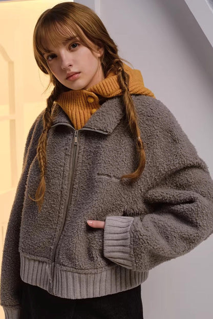 Sheep Wool Knit Balaclava