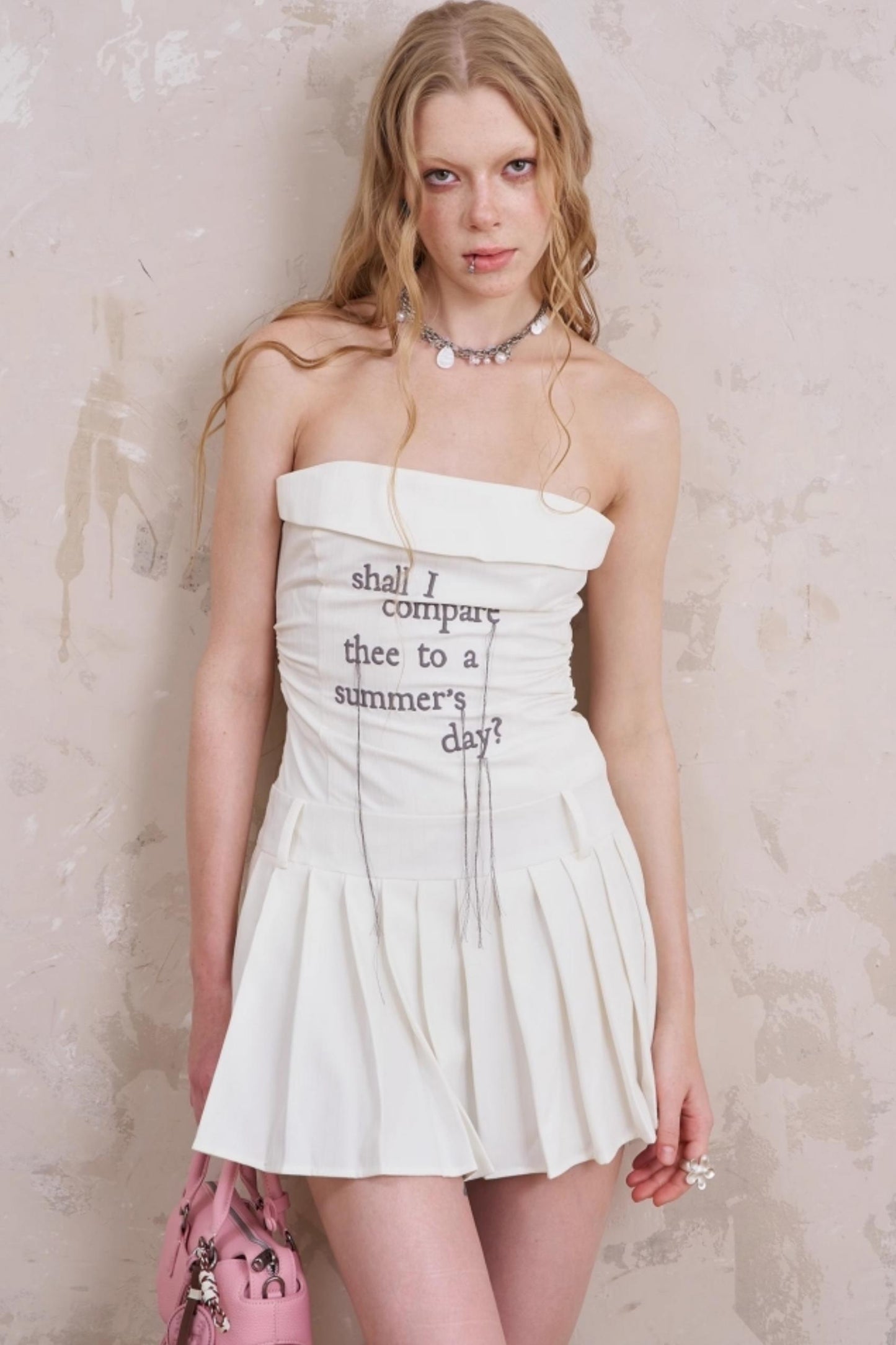 Tassel Stripe Sheath Dress