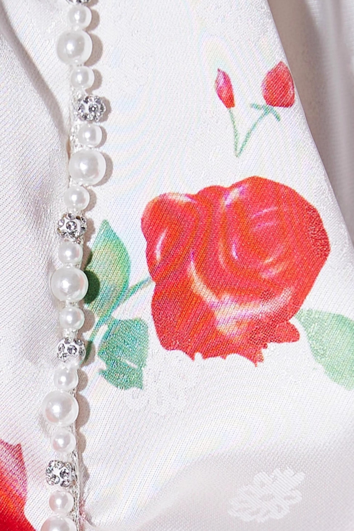 Deconstructed Rose Beaded Jacket