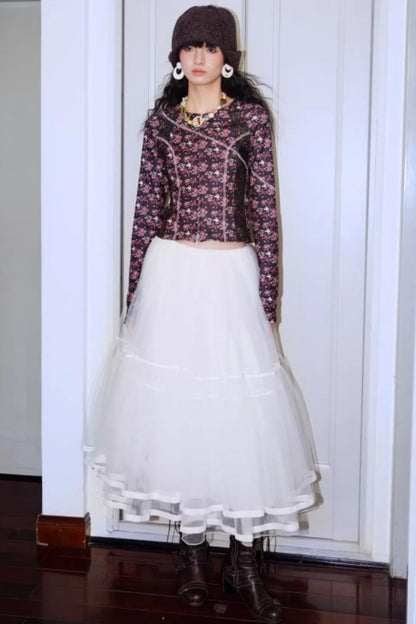 Vintage Leopard Velvet T-Shirt