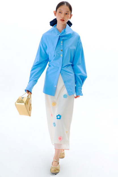 Dreidimensionaler Organza-Rock