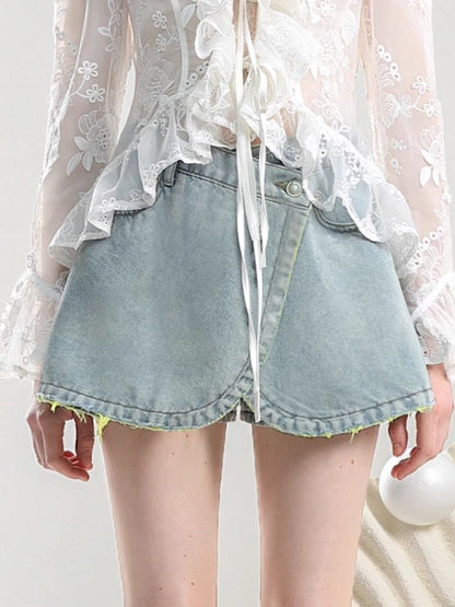 High waist shorts