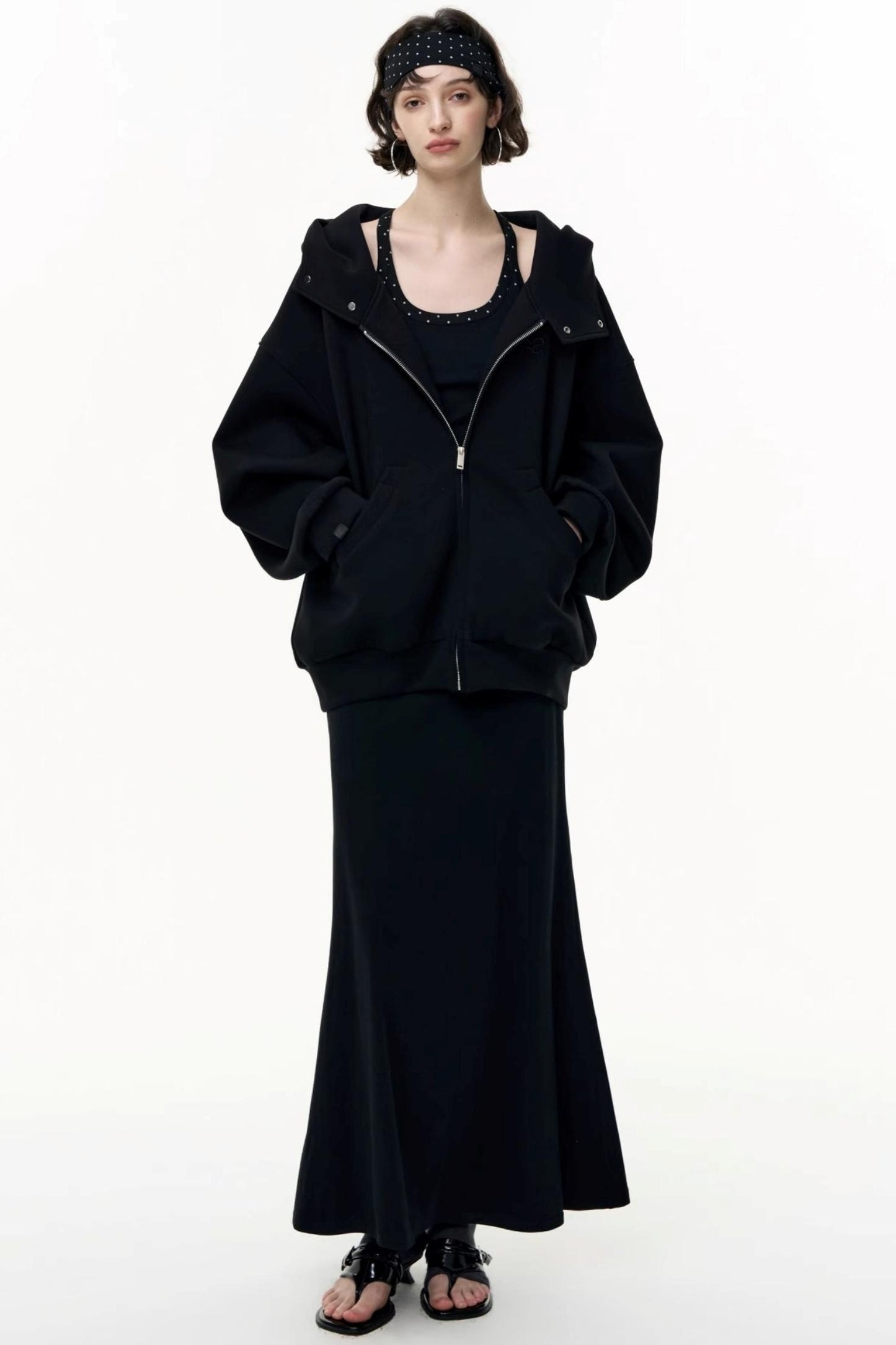 Tencel Striped Camisole Slim Dress