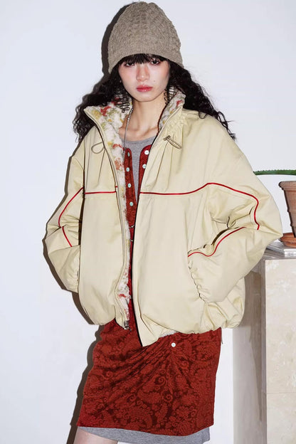 Retro Paisley Sweater Skirt Set-Up