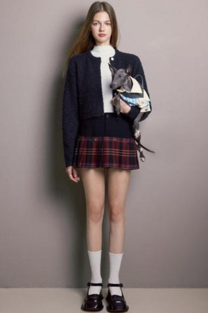 Frost Button Knit Cardigan