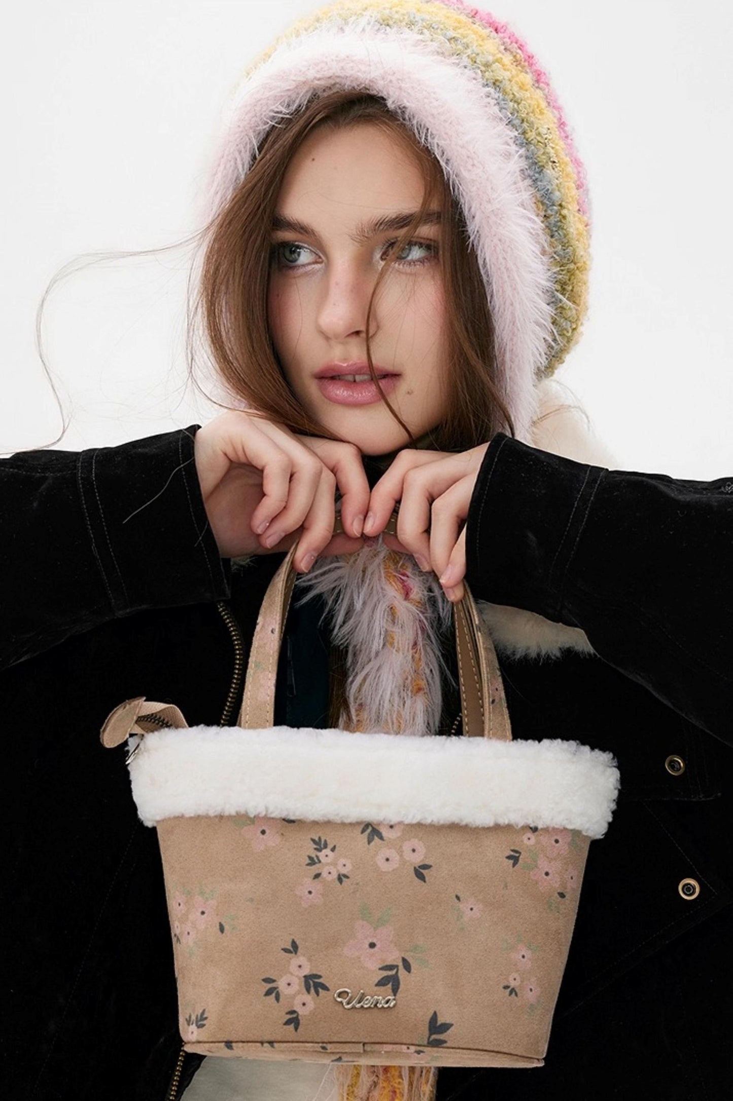 Gradient Knitted Beanie