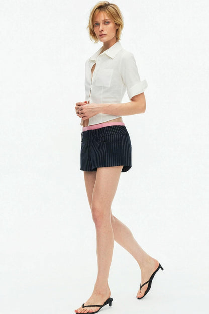 Urban Striped Suit Shorts