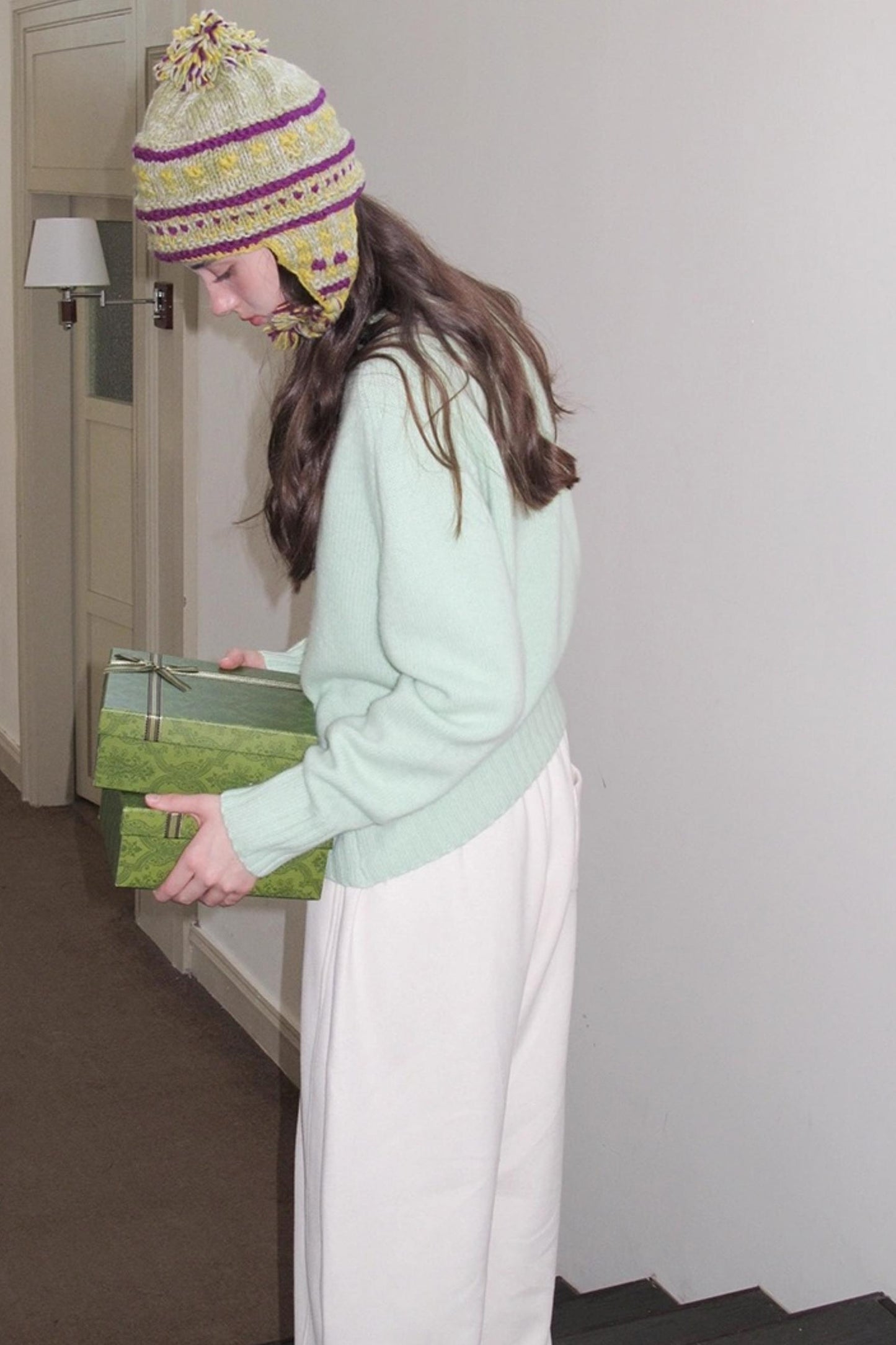 Fleece Mist Knit Pants