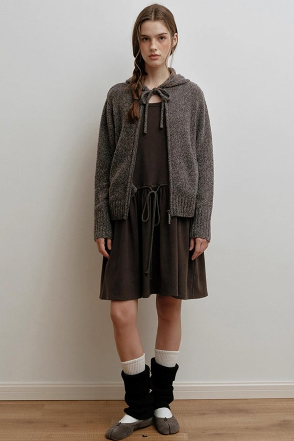 Floral Embroidered Knit Dress