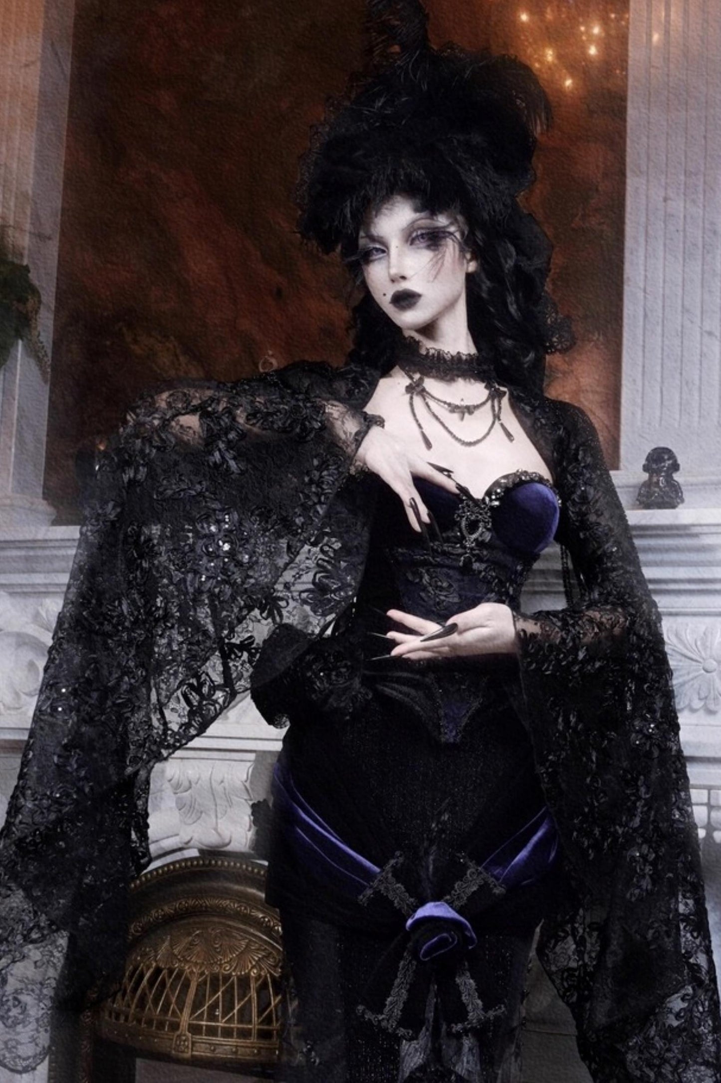 Velvet Diamond Corset