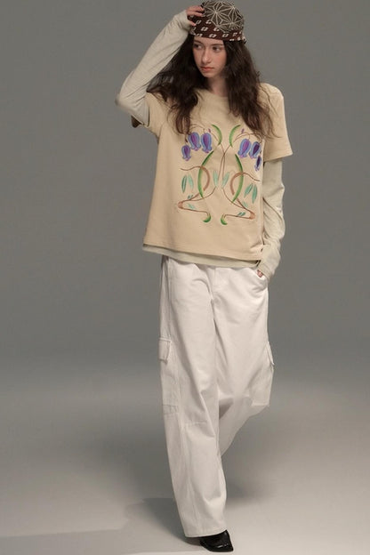 Plain Billets Cargo Pants