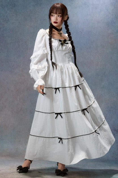 Lace Ghost Ode Dress Set-Up