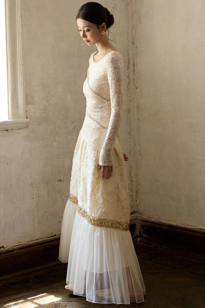 Slim Jacquard Knit Base Layer Top