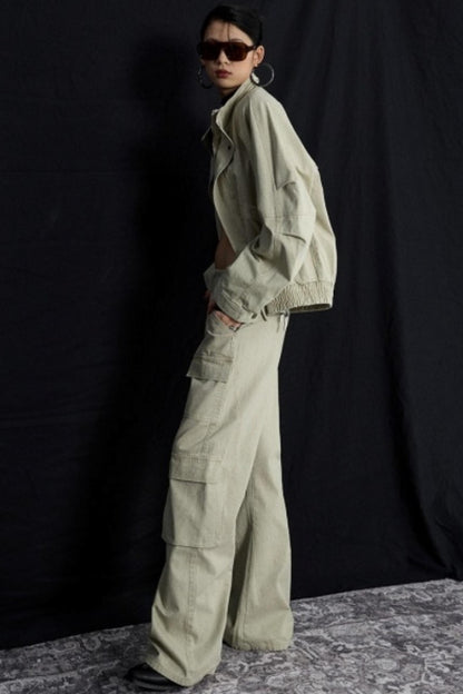 Retro Modern Workwear Jacket