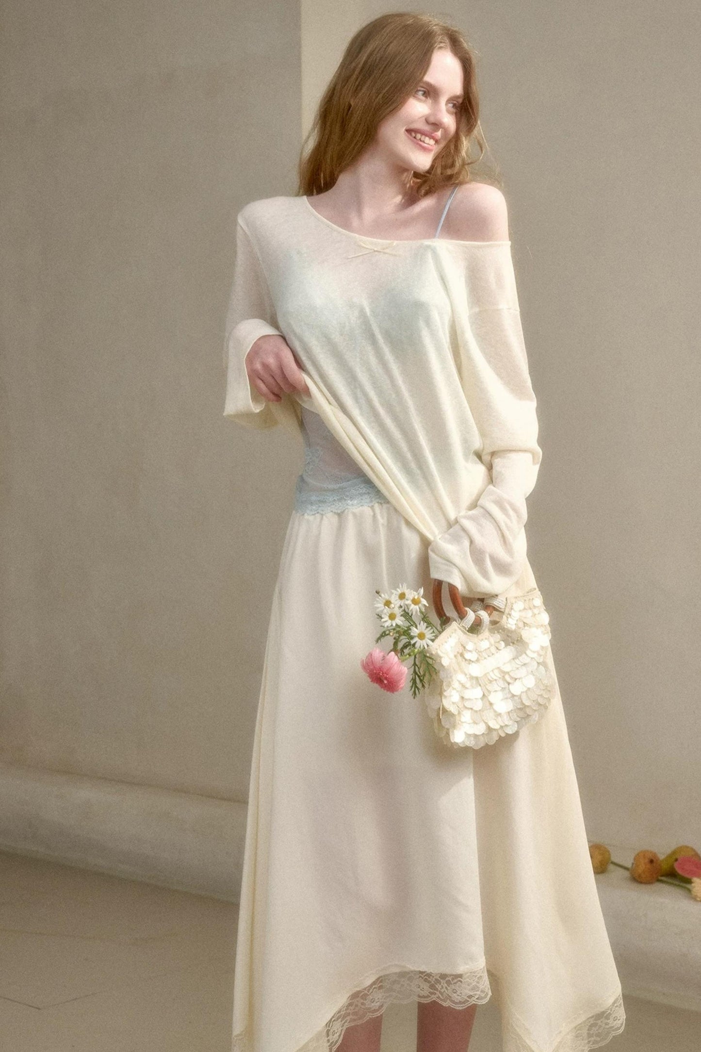 Natural Lyocell Cloud Blouse