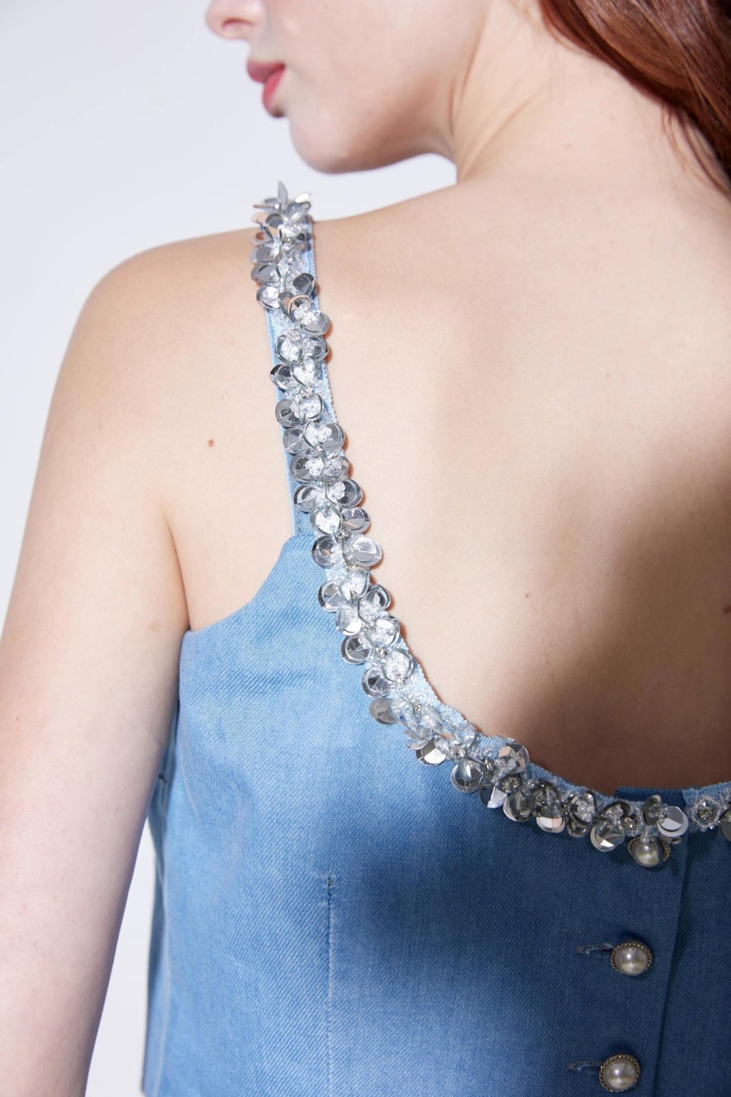 Luxury Denim Undershirt