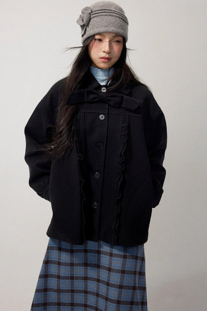 Lake Blue Fleece Knit Top