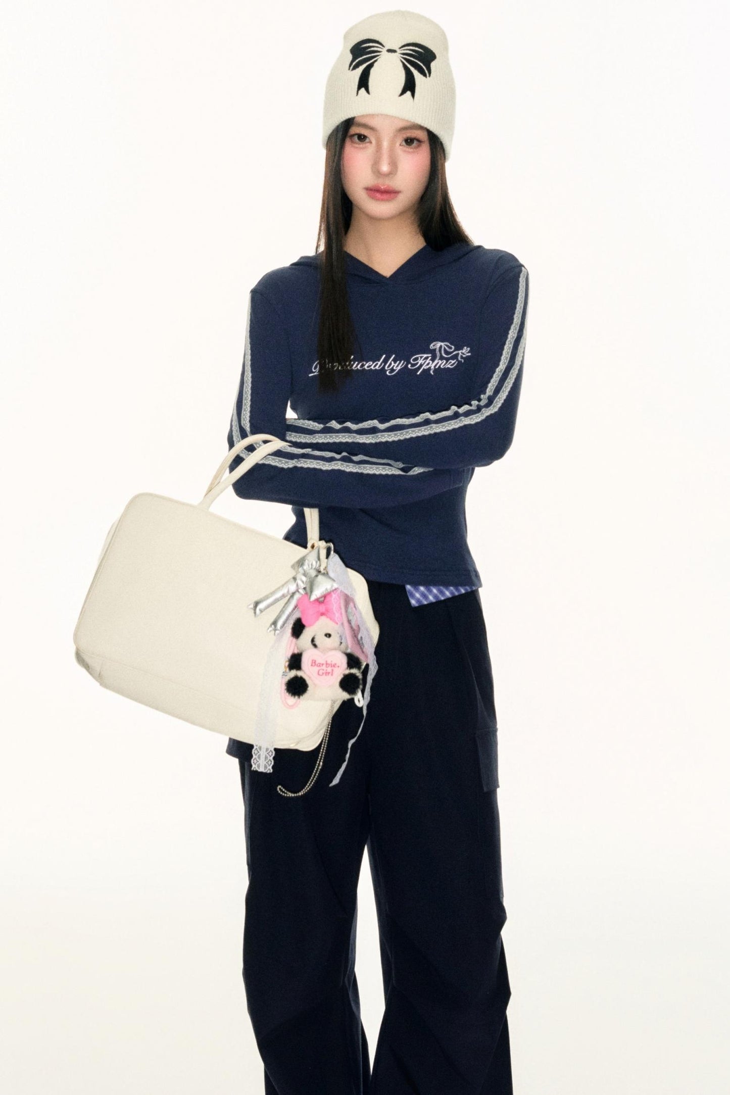 Denim Lace Jacket And BaseTop