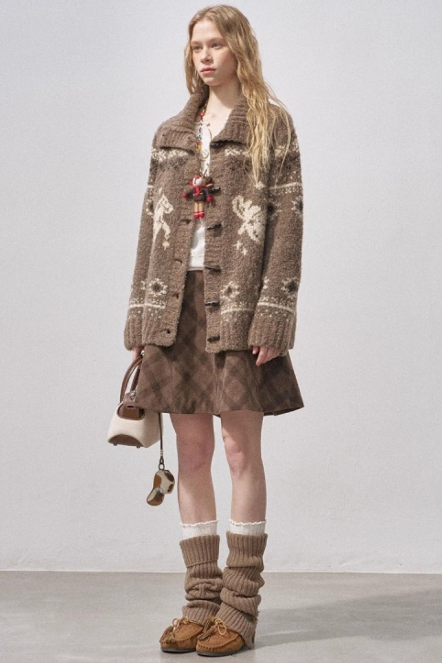 Bird and Pony Knit Cardigan