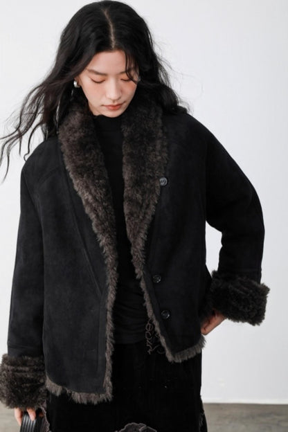 Dark Night Ruffle Top