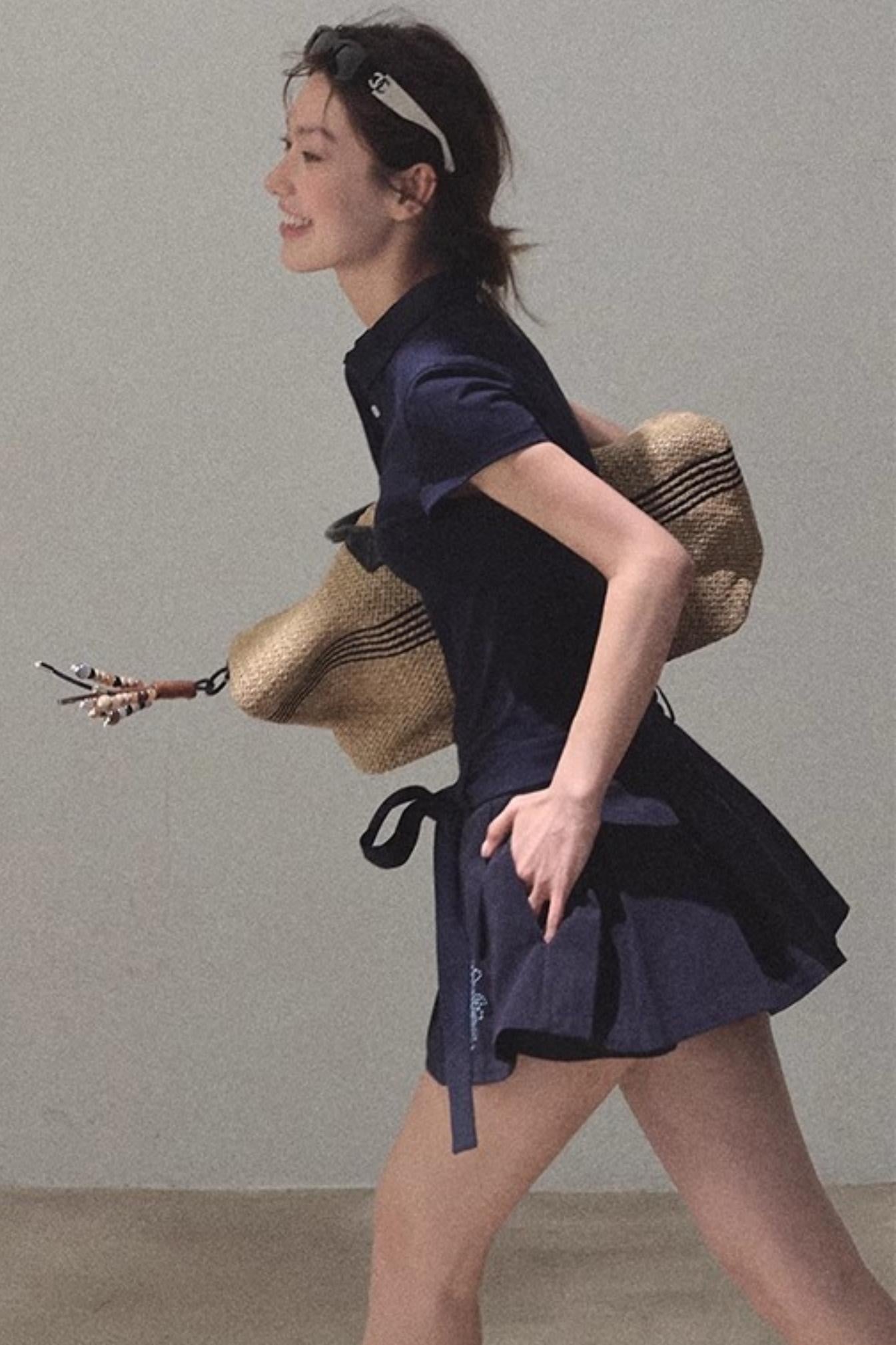 Cool Cotton Polo Dress