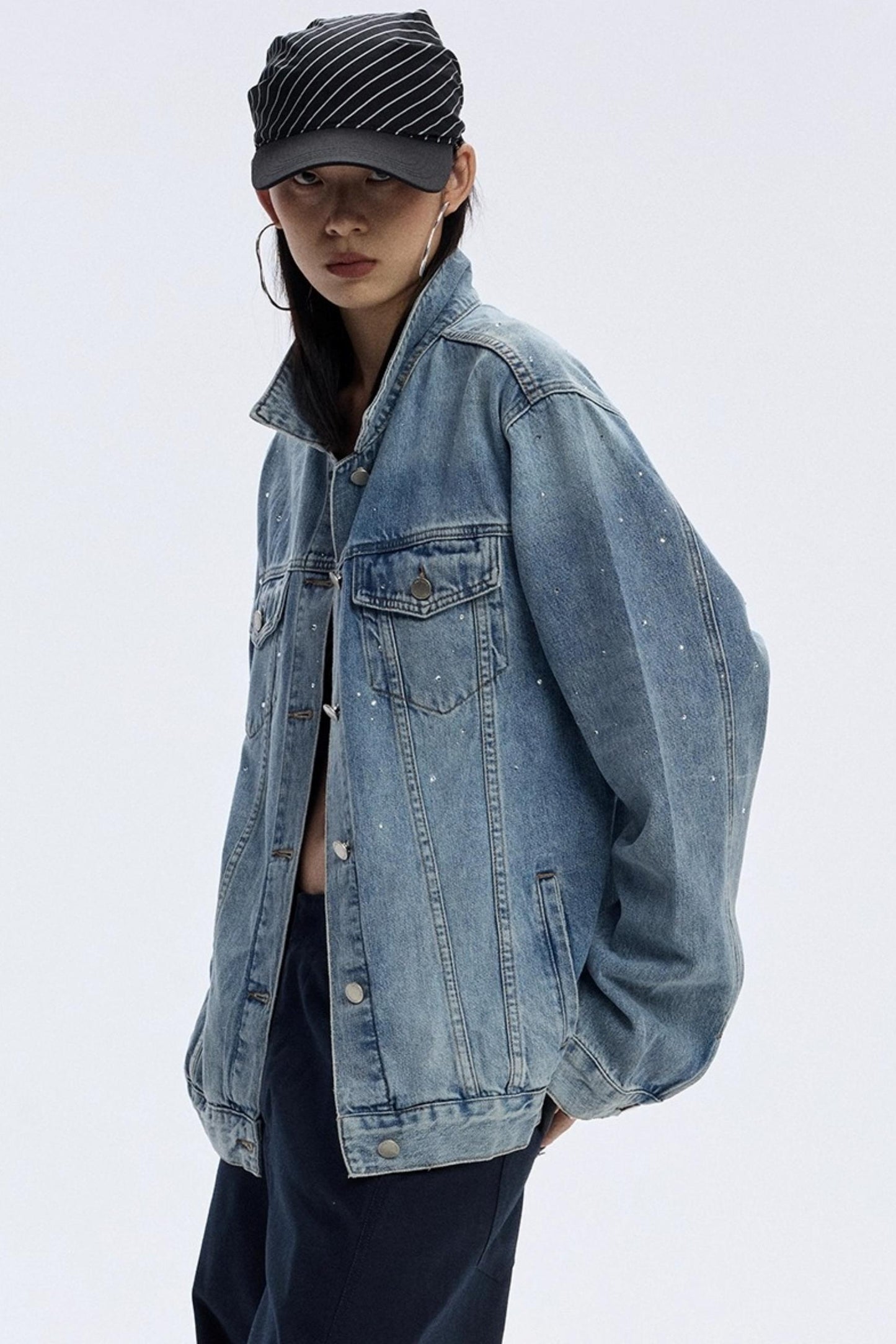 Diamond Blue Denim Jacket