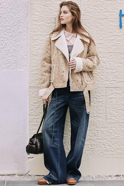 Dark Blue Vintage Whiskered Pants