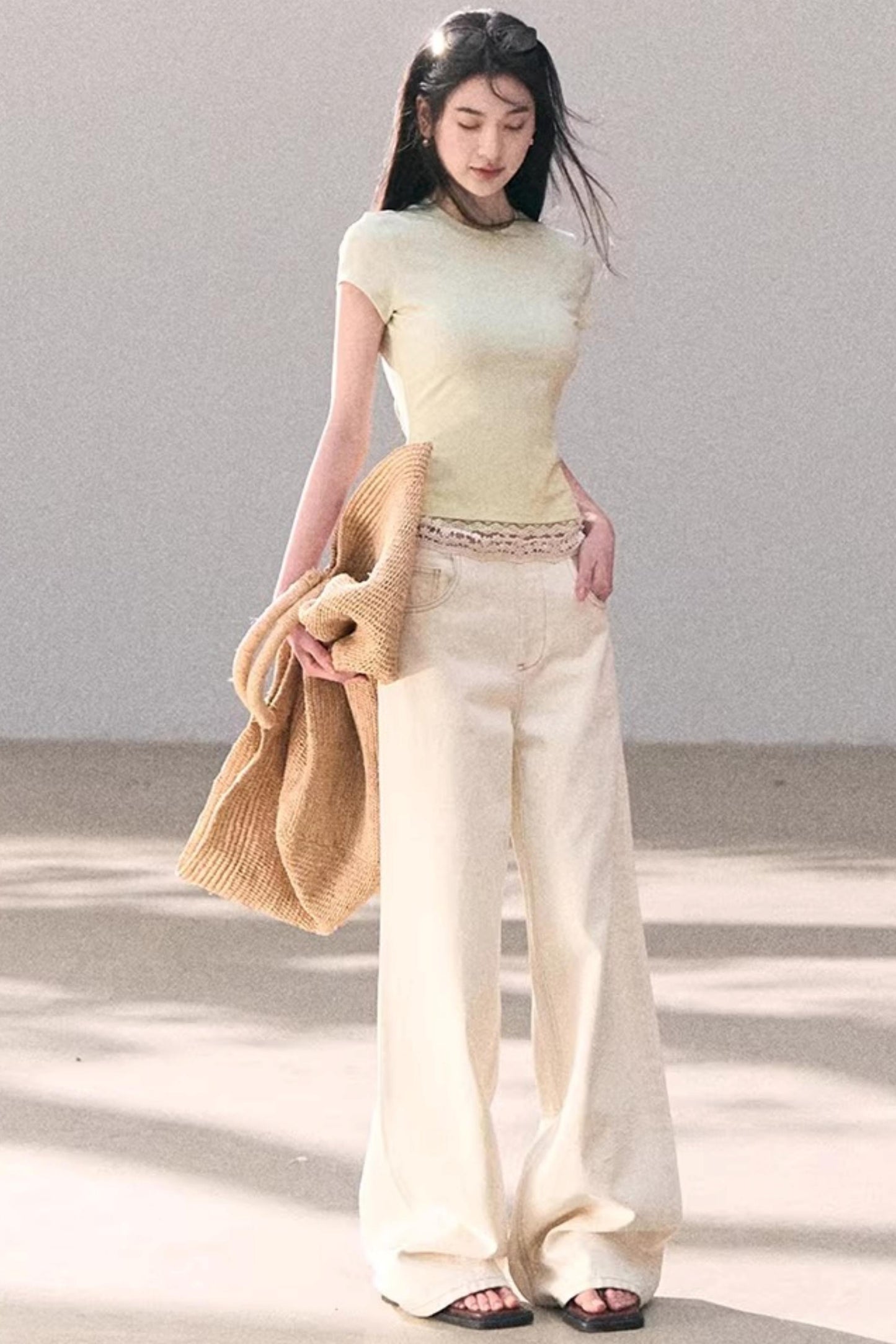 Melody Gradient Lace Top