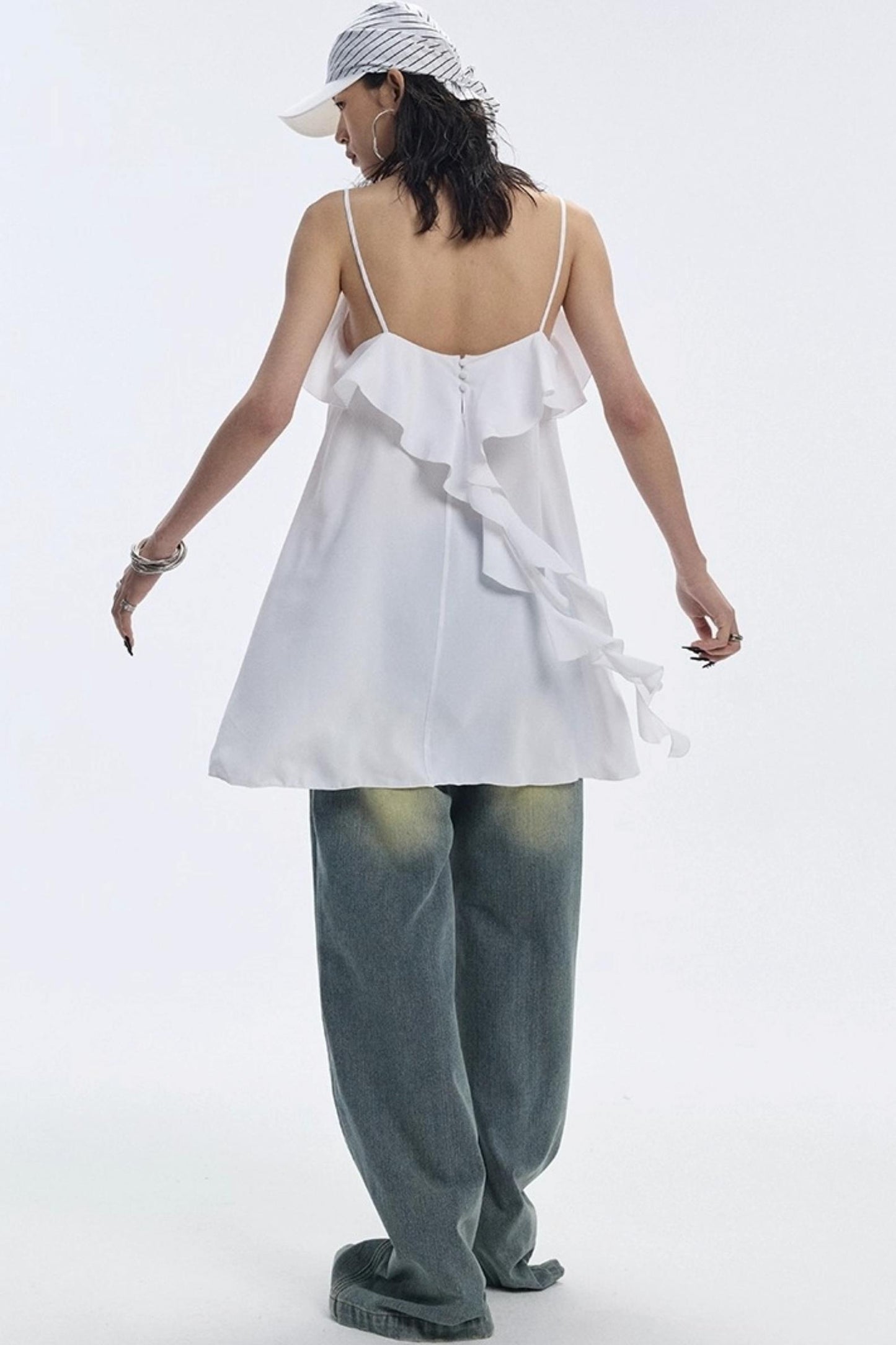 Vintage Blue Wide-Leg Jeans