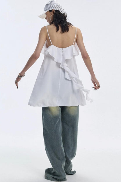 Vintage Blue Wide-Leg Jeans