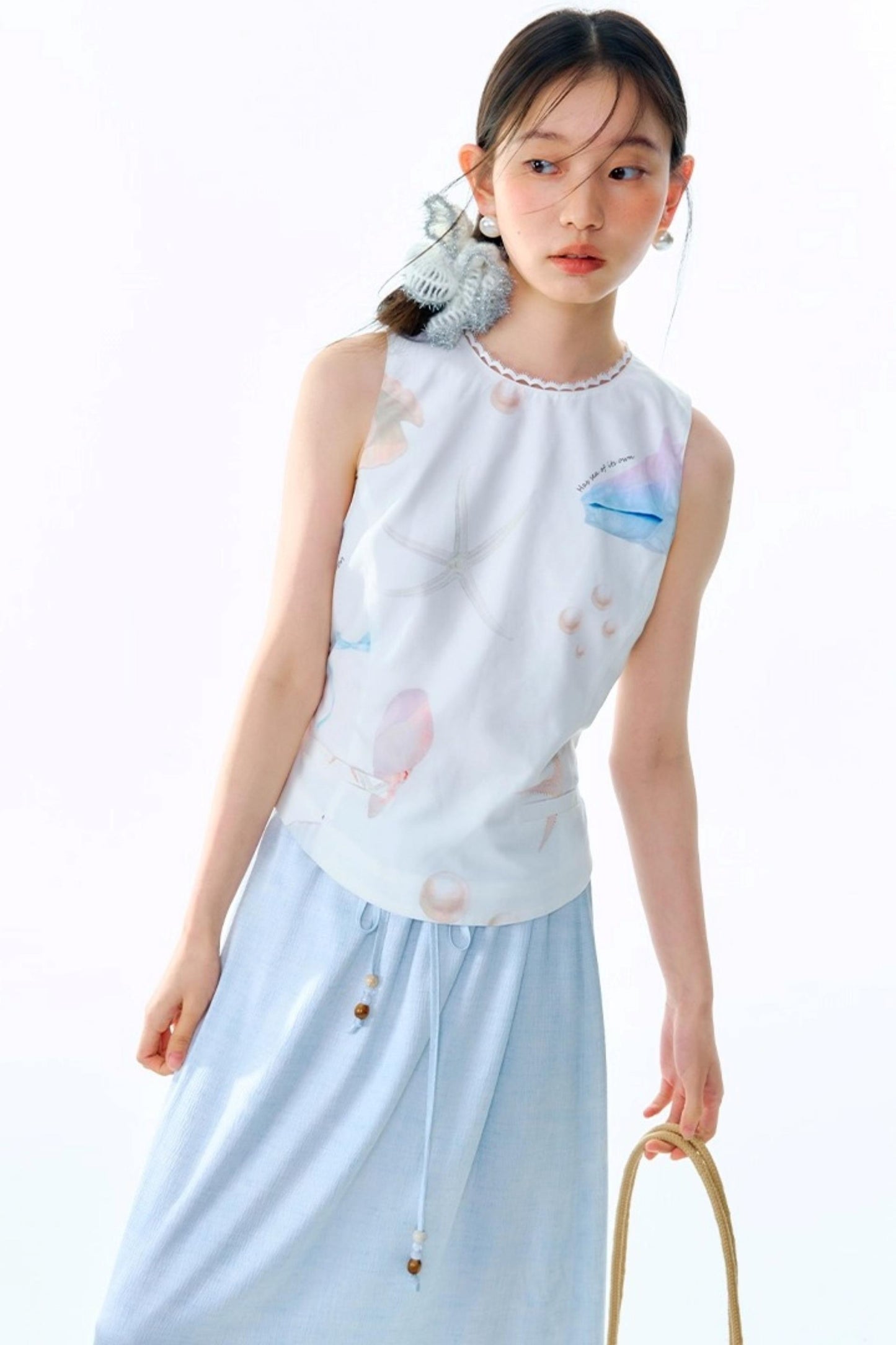 Starfish Pleated Skirt Set-Up