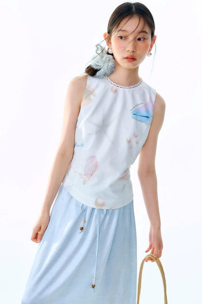 Starfish Pleated Skirt Set-Up