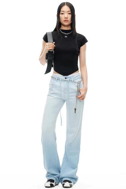 Cool Hemp Slim Straight Jeans