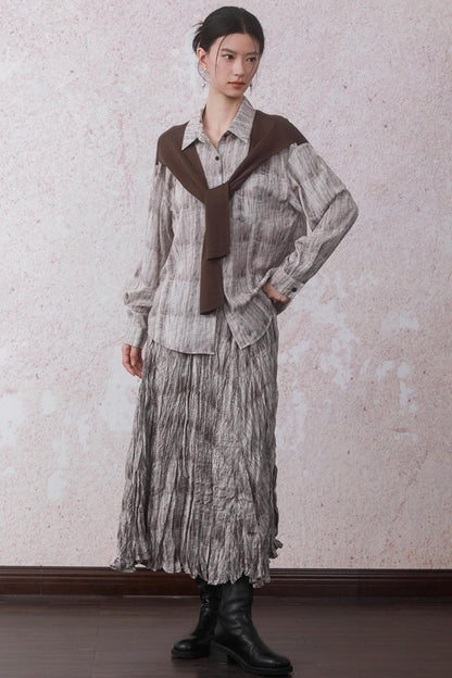 Autumn Tie-Dye Shirt