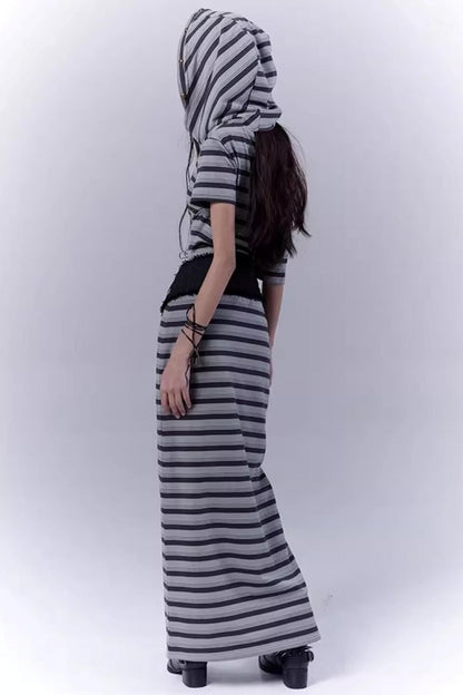 Striped Wasteland Dress Set-Up