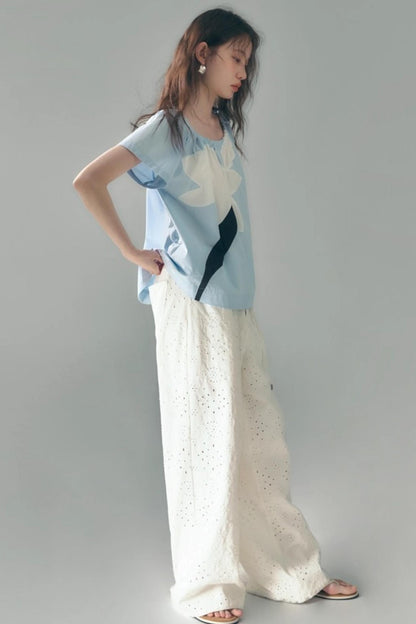 Ethereal Wide-Leg Jeans