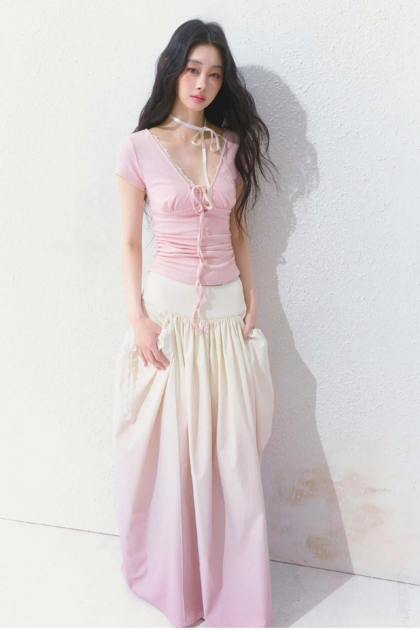 Peach Mint Desire Top